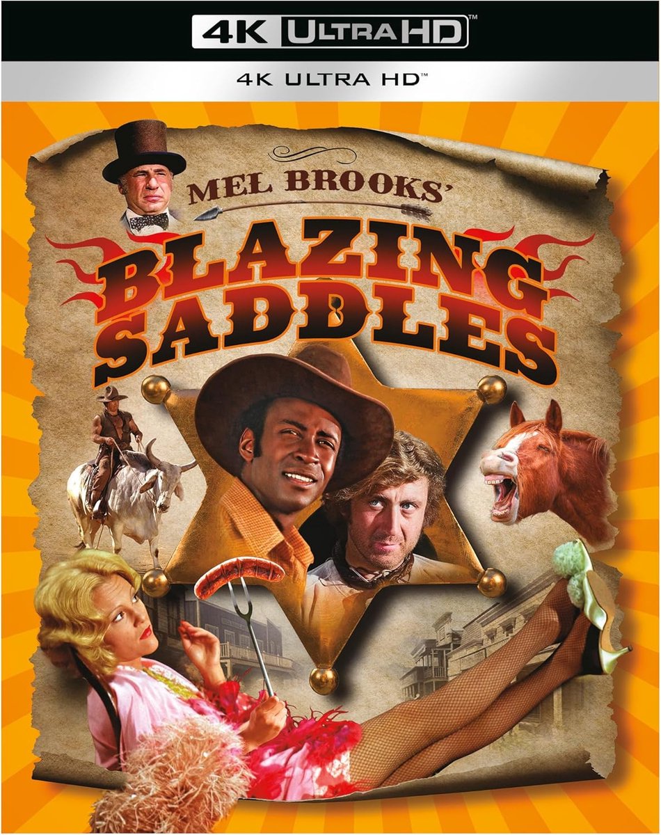 Blazing Saddles - 4K Ultra HD - Import met o.a. NL ondertiteling-