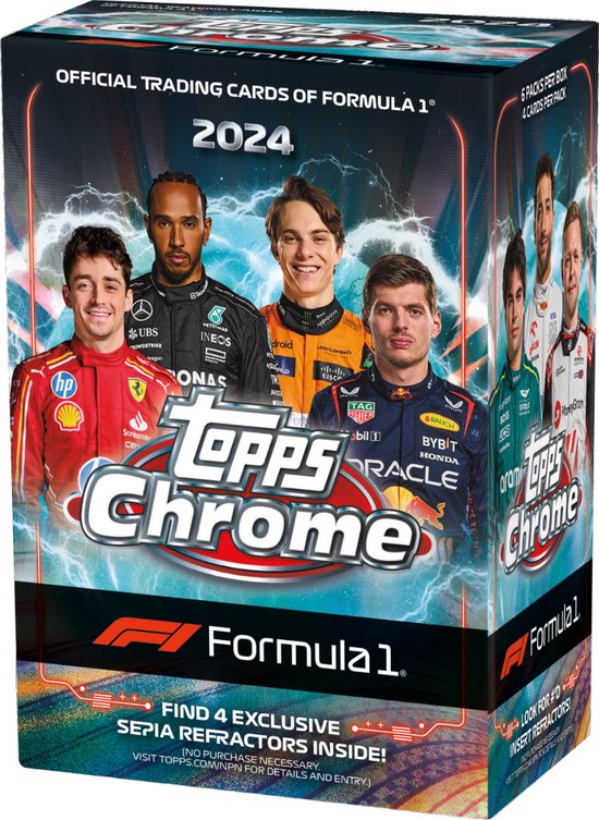 Nintendo Switch topps chrome formula1 Topps Chrome Formula 1 2024 Blaster Box | Games | bol