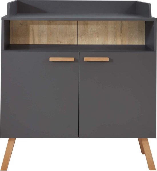 modunful Luiertafel Wandcommode, Luierstation Opvouwbaar, Luierkast met Veiligheidsriem modunful Luiertafel Wandcommode, Luierstation Opvouwbaar, Luierkast met Veiligheidsriem