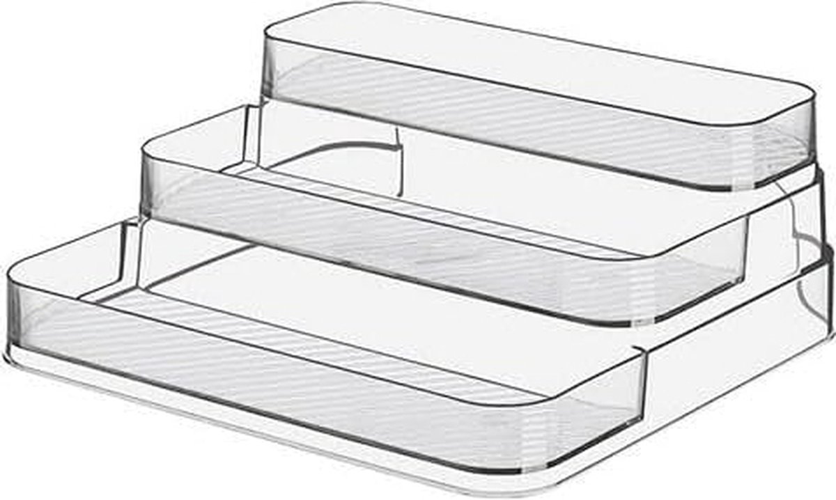 JGS ® Stijlvolle en Praktische Acryl Opbergeenheid voor Keuken en Badkamer