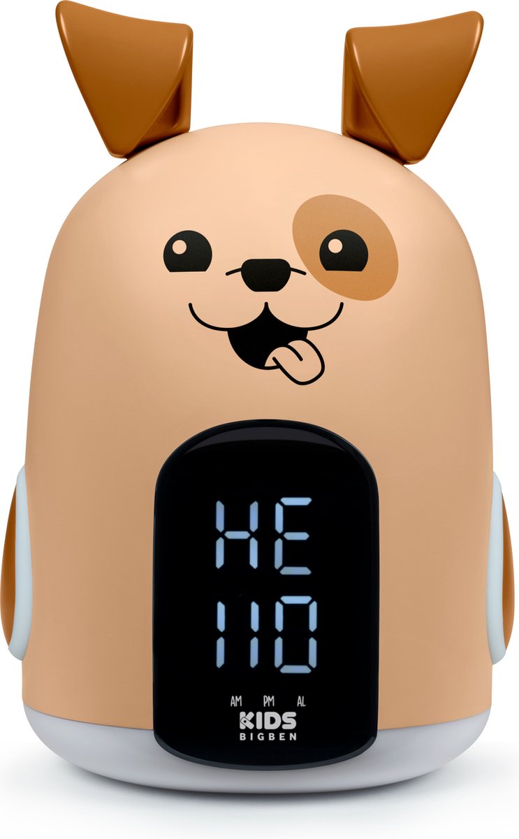 Bigben Kids - Kinderwekker & Nachtlamp - Geluidseffecten - Max de Hond