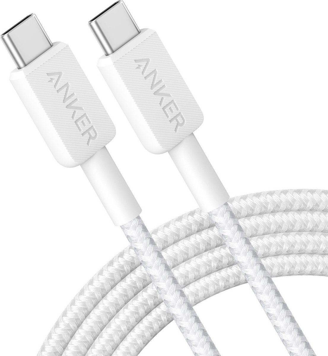 ANKER 322 USB-C USB-kabel 1,8 m Wit