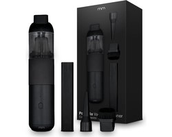 MikaMax Portable Vacuum Cleaner - Draagbare mini stofzuiger - Stofzuiger voor in de auto - Klein stofzuigertje - 3 Opzetstukken - Ook te gebruiken als blazer - Geen Lawaai (70dB) - Lange Accuduur