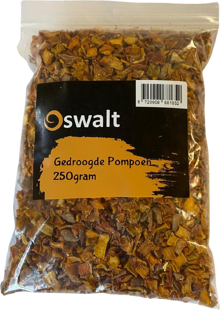 Oswalt gedroogde pompoen - 250 gram - knaagdiersnack