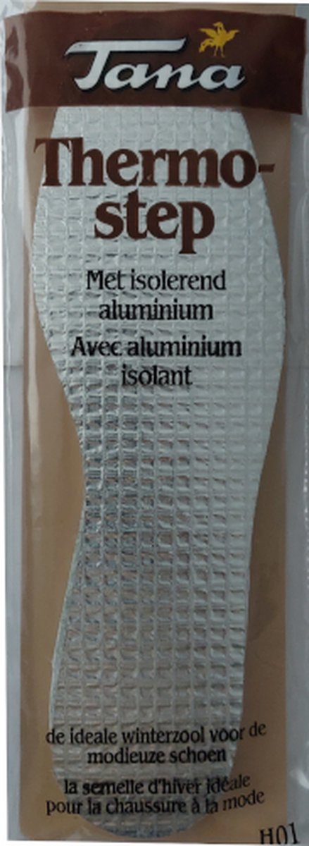 Tana Thermostep Inlegzool - Winter Inlegzool met Aluminiumfolie - Tegen koude voeten - Isolerend - Maat 36