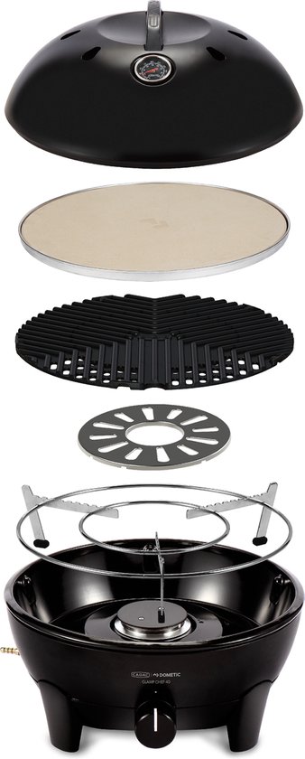 Glamp Chef 40 BBQ / Pizza Stone 30mbar