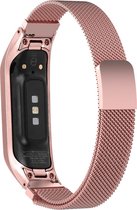 Milanees bandje pink geschikt voor Samsung Galaxy Fit-e