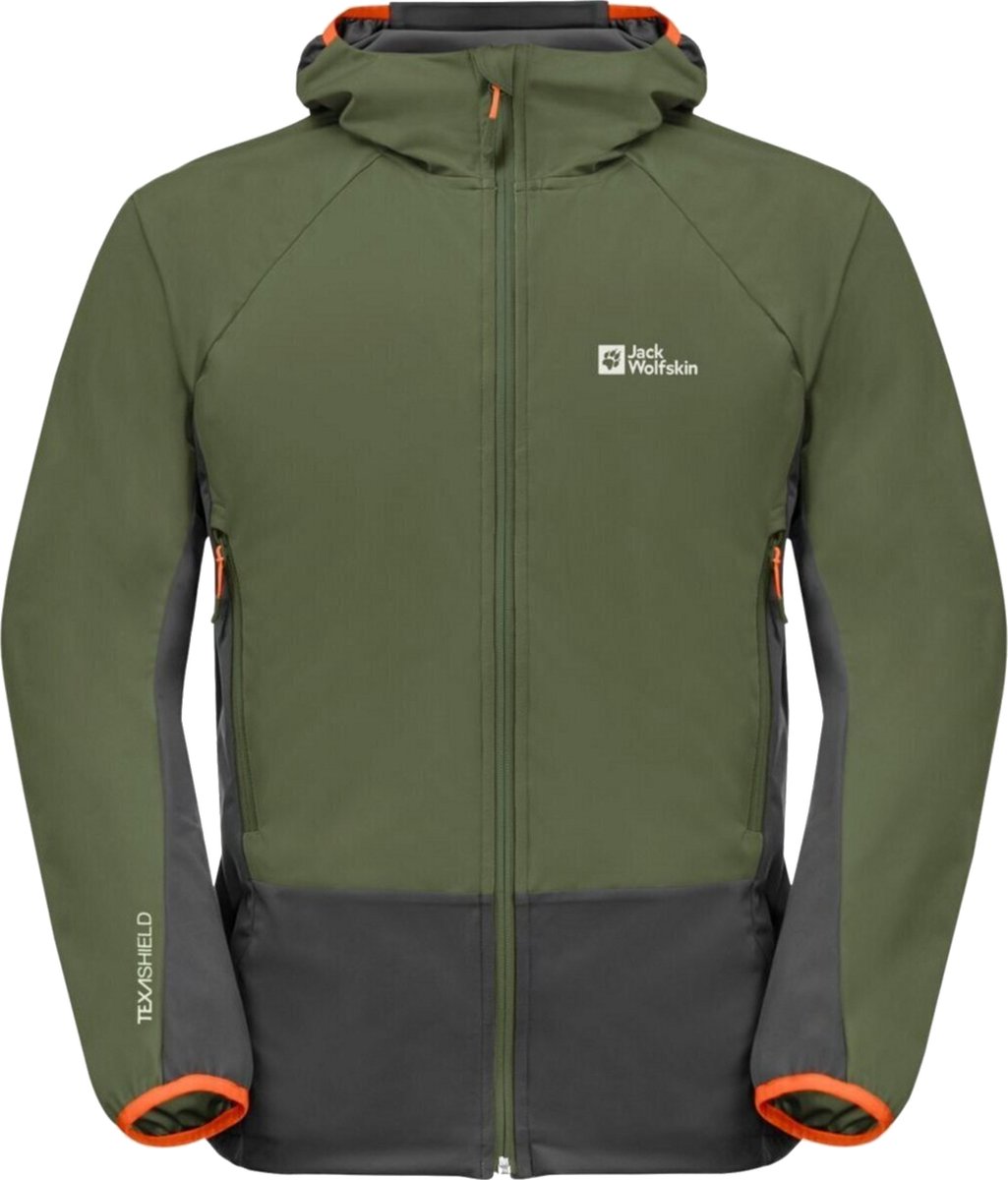 Jack Wolfskin Eagle Peak II Jkt M 1306912-4129 Mannen Jasje Groen