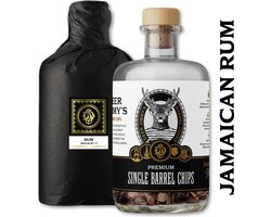 Deer Jimmy's® Make Your Own Rum - Jamaican Rum - Rijp je eigen drank met houtsnippers van een gebruikt Rum vat Deer Jimmy's® Make Your Own Rum - Jamaican Rum - Rijp je eigen drank met houtsnippers van een gebruikt Rum vat
