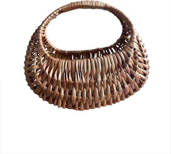 Rotan kastmand naturel | Mandenmakerij en Rotanmeubelfabriek
