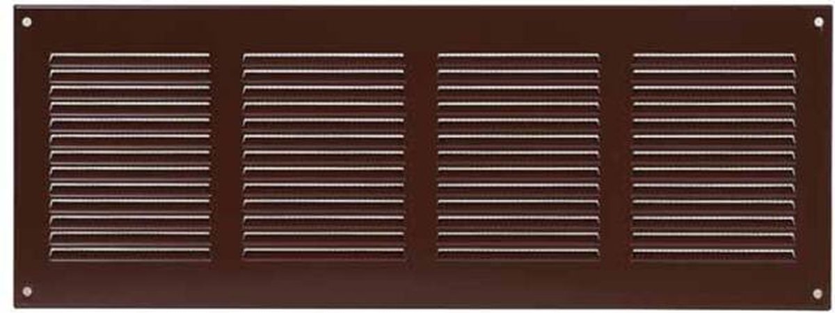 Europlast Metalen rooster 400x150mm bruin - MR4015B
