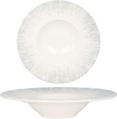 Assiette à pâtes Bonna - Iris - Porcelaine - 28 cm 400 cc - lot de 2
