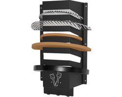 BBQBuddies BBQ Accessoirehouder M - Houder voor Platesetters - BBQ Rooster Opbergrek - 56 x 31CM