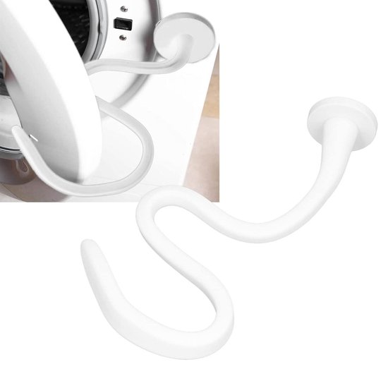 Zerodis Voorlader wasmachine deurprop, magnetische deurhouder universele flexibele deurprop past voor de meeste wasmachines (wit