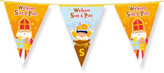 Ligne de drapeau - Bienvenue Saint et Piet - 10m