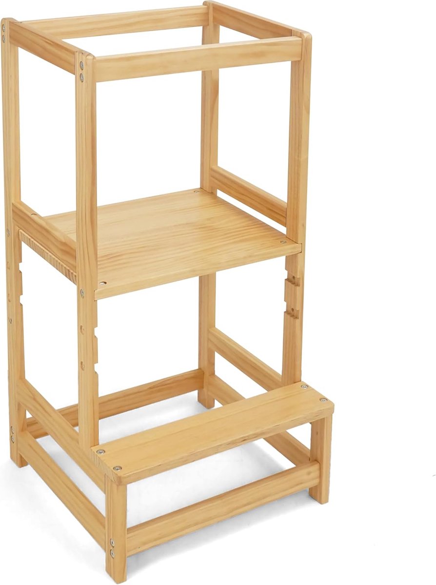 Solacis Leertoren opvouwbaar - Montesorri - Learning tower - Leertoren - Keukenhulp - Must have!