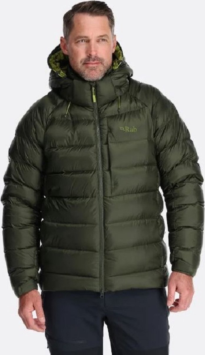 Rab Axion Pro donsjas winterjas heren Groen
