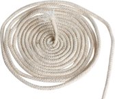 Knaak Olielamp Lont Rond - Olielamp Lont met Kern - Rond - 3 mm - Lengte van 1 meter