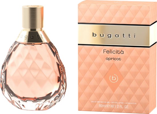 Bugatti Felicit Apricot Eau de Parfum - 60 ml - Dames