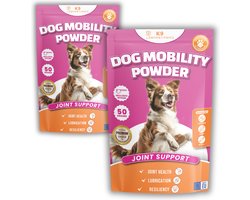 K9 Laboratories - Voordeelpak - Gewricht & Heup - voordeelpakken van 2 zakken - voor honden - met artrose - moeite met opstaan - mankheid - HD - ED - Gewrichtsklachten - Bevat glucosamine - MSM - Chondorïtine - Groenlipmossel
