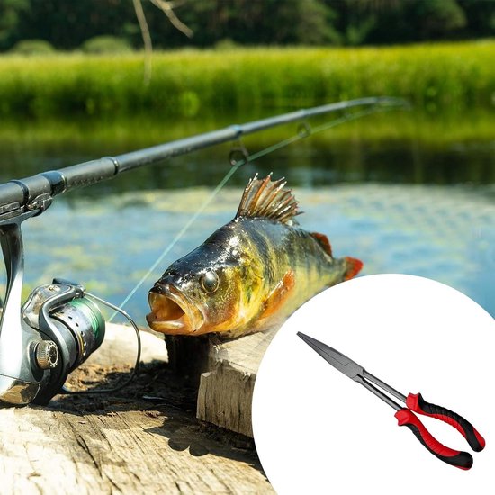 28 cm lange hengeltang met handlus - haakopener voor roofvissen - visaccessoires - gebogen van MacGyver — afbeelding 4