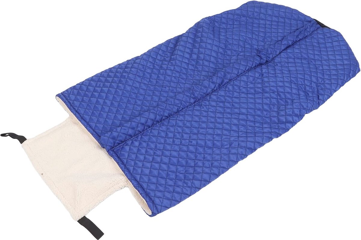 Warme rolstoeldeken voor ouderen – Dikke fleece wikkeldeken 150 x 100 cm – Bescherming tegen kou en comfort