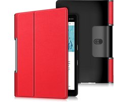 Cazy tablet Hoes geschikt voor Lenovo Yoga Smart Tab - TriFold Bookcase - Rood