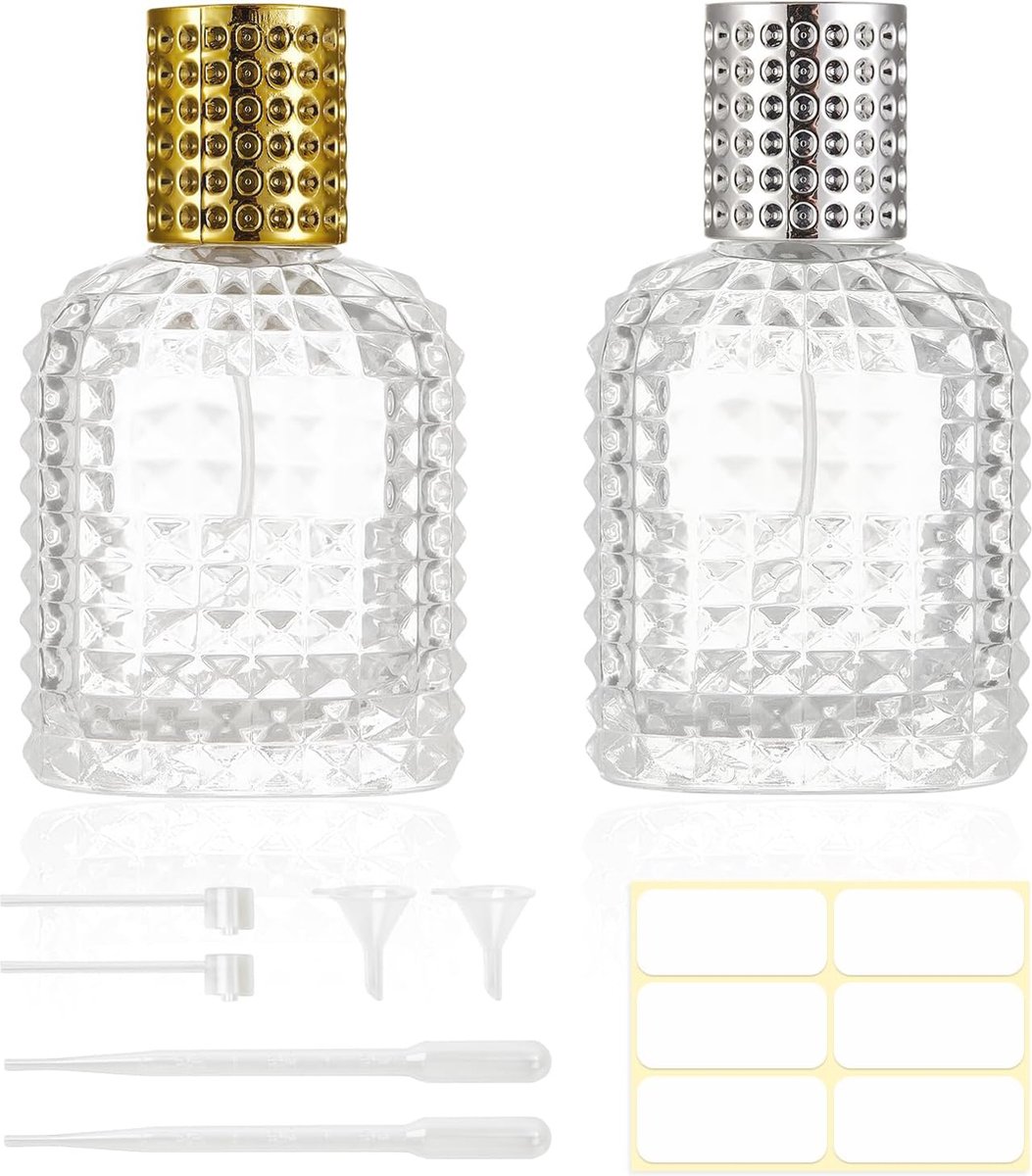 Goedkoopste Hervulbare Luxe Spray Parfum Fles - 50ml Lege Verstuiver voor Make-up