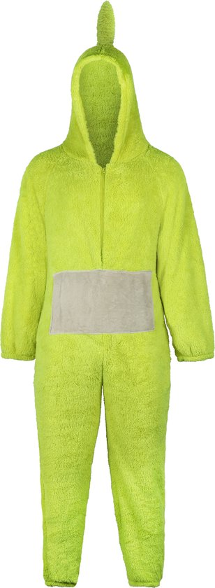KIMU Onesie Mike pak Monsters Inc. groen - maat XL-XXL - monsterpak
