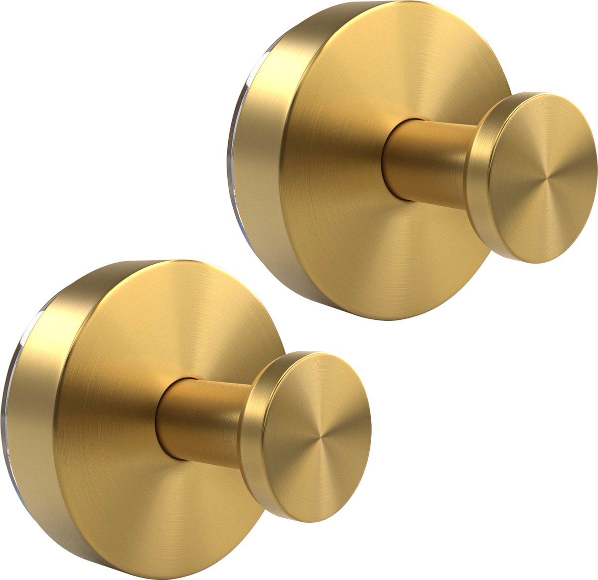 Roestvrij staal zinklegering zelfklevende haken, zelfklevende wandhangers, handdoekhouder, kleverige haken voor badkamer keuken (goud