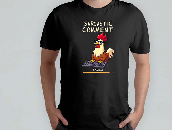 Sarcastic Comment - T Shirt - Funny - SarcasticHumor - JustKidding - FunnySarcasm - SarcastischeHumor - GrappigMaarWaar - GewoonSarcastisch