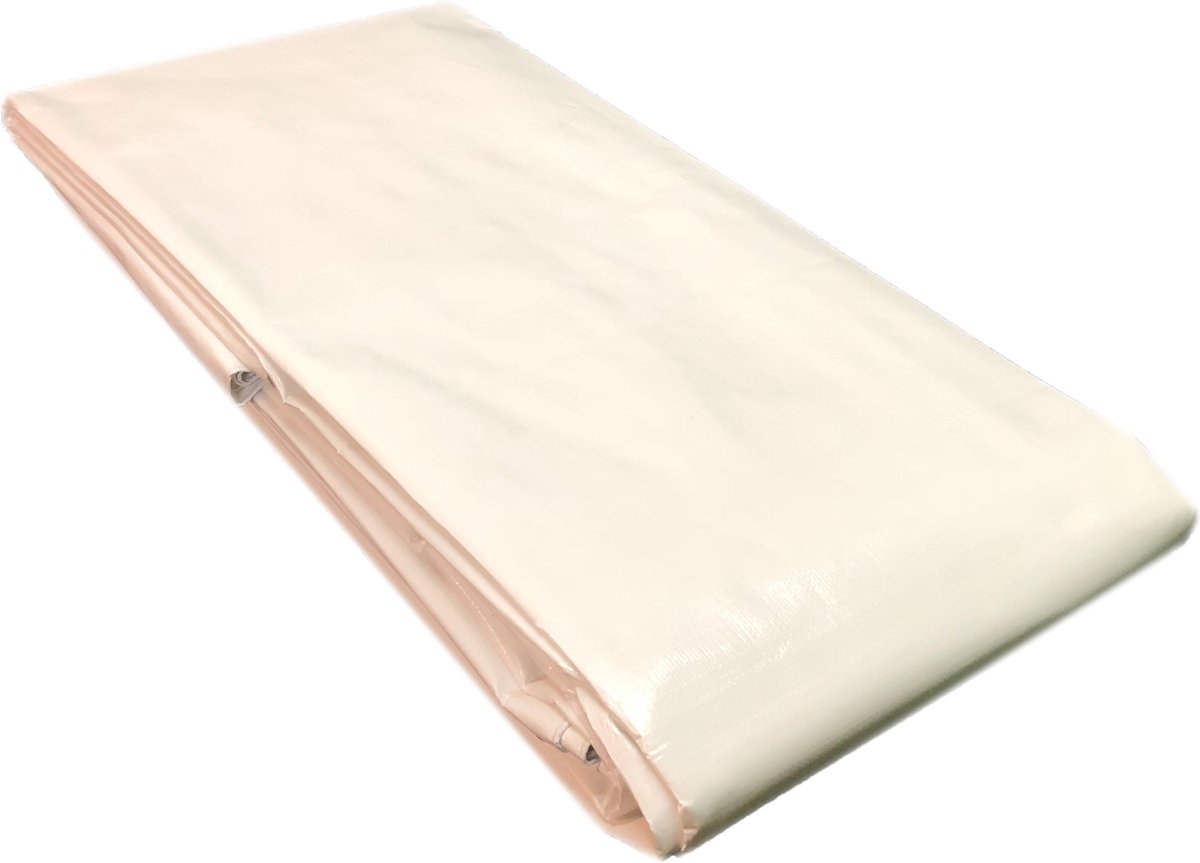 Zeildoek 260 g 4 m x 8 m Afdekzeil Bootafdekking Universeel zeildoek