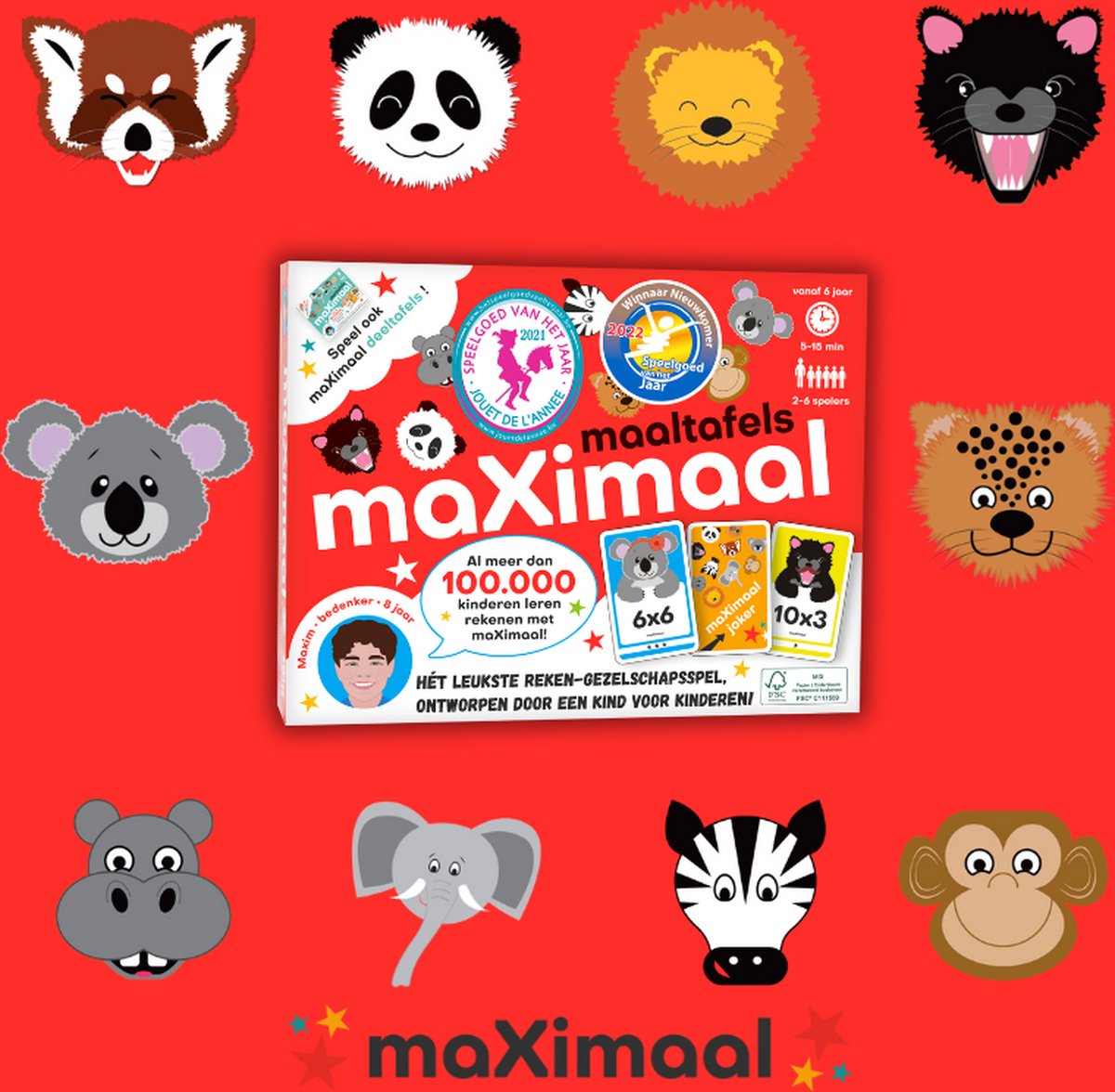 maXimaal Maaltafels Keersommen - educatief speelgoed - rekenen, tafels en delen wordt kinderspel — afbeelding 12