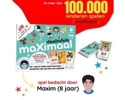 maXimaal Deeltafels Deelsommen -  educatief speelgoed - rekenen, tafels en delen wordt kinderspel