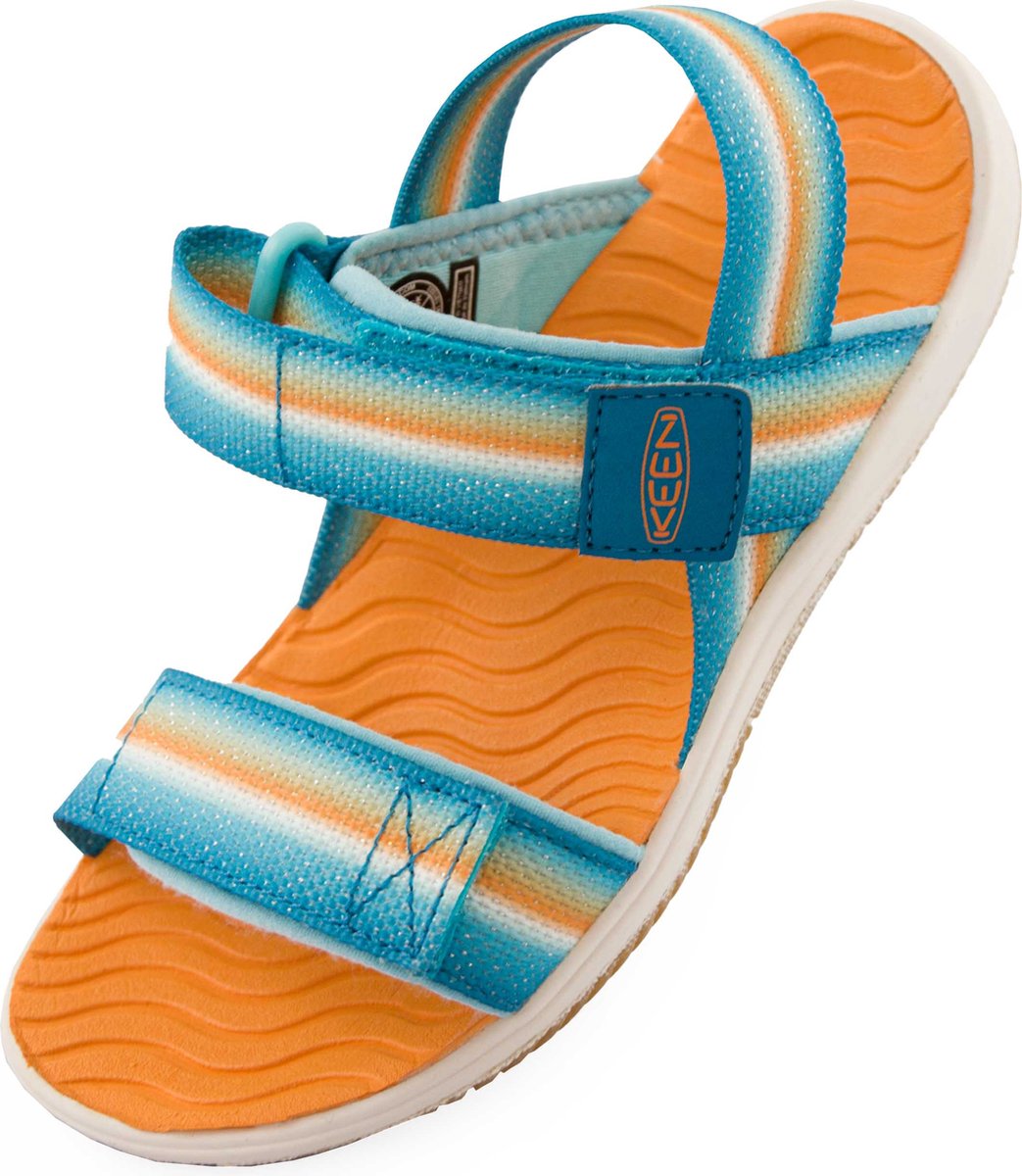 Keen Elle Backstrap Younger Kids Sandalen Ipanema/Iceland Poppy Multicolor