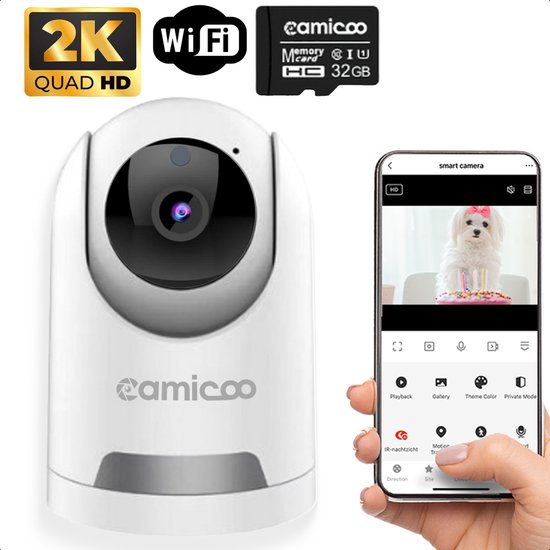 Camicoo® Huisdiercamera met app