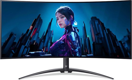 Acer UM.TXXEE.001 computer monitor 99,1 cm (39") 3440 x 1440 Pixels UltraWide Quad HD OLED Zwart