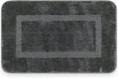 Loti Living Badmat Antislip – Douchemat – Badmat Badkamer – Vloermat - Microvezel badmat – Grijs - 50x80 cm