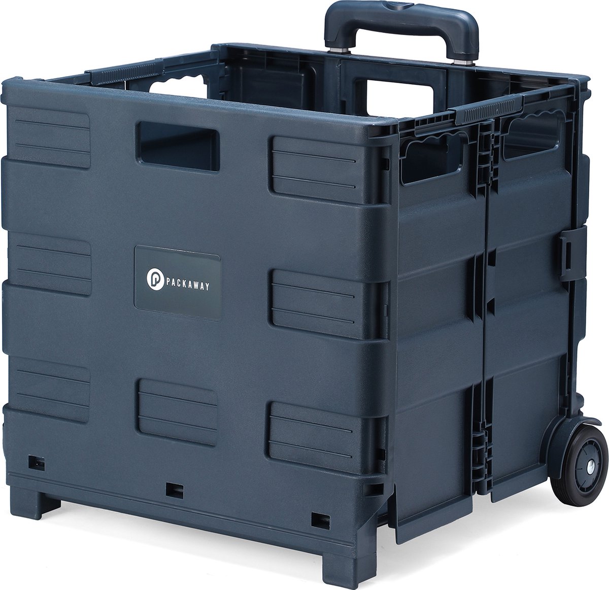 Packaway XL – Opvouwbare Boodschappentrolley – 50L – Blauw