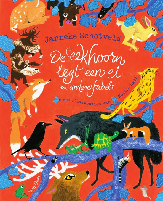 De eekhoorn legt een ei - cover