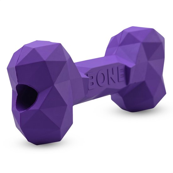speelgoed Chiens VSpecial - Chew Bones Dog - speelgoed chien - Chew Bone Dog - 100% caoutchouc naturel - Résistant à la déchirure - Résistant à l'usure - taille XL - violet