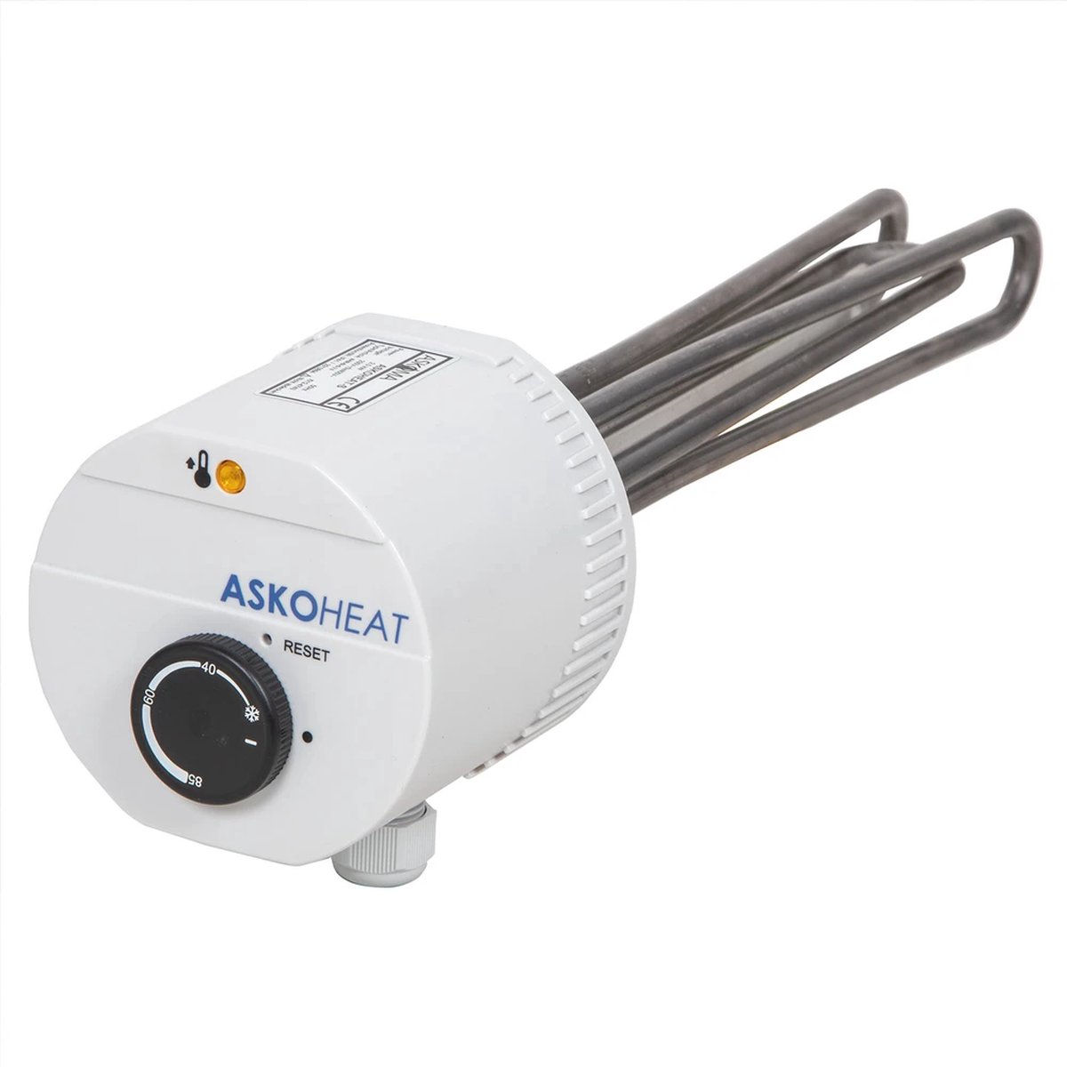 Askoma AHR-B-C-2.0 Verwarmingselement 2kW R 1½″ – 230/400 V 012-3403