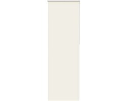 vidaXL - Rolgordijn - verduisterend - gebroken - wit - 65x210 - cm - stofbreedte