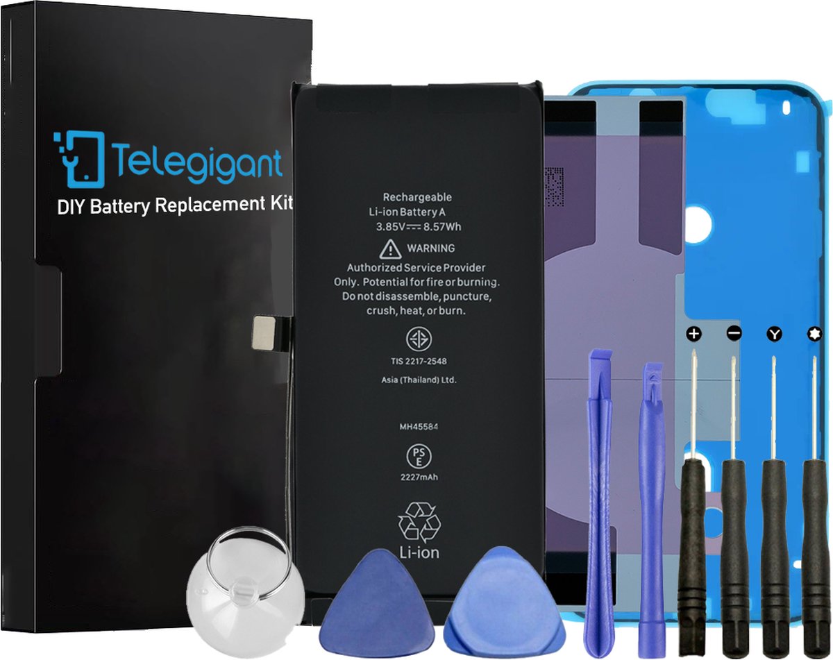 iPhone 11 Pro - Batterij voor Reparatie - A+ Kwaliteit - met gereedschap, batterijsticker en plakstrip - Telegigant