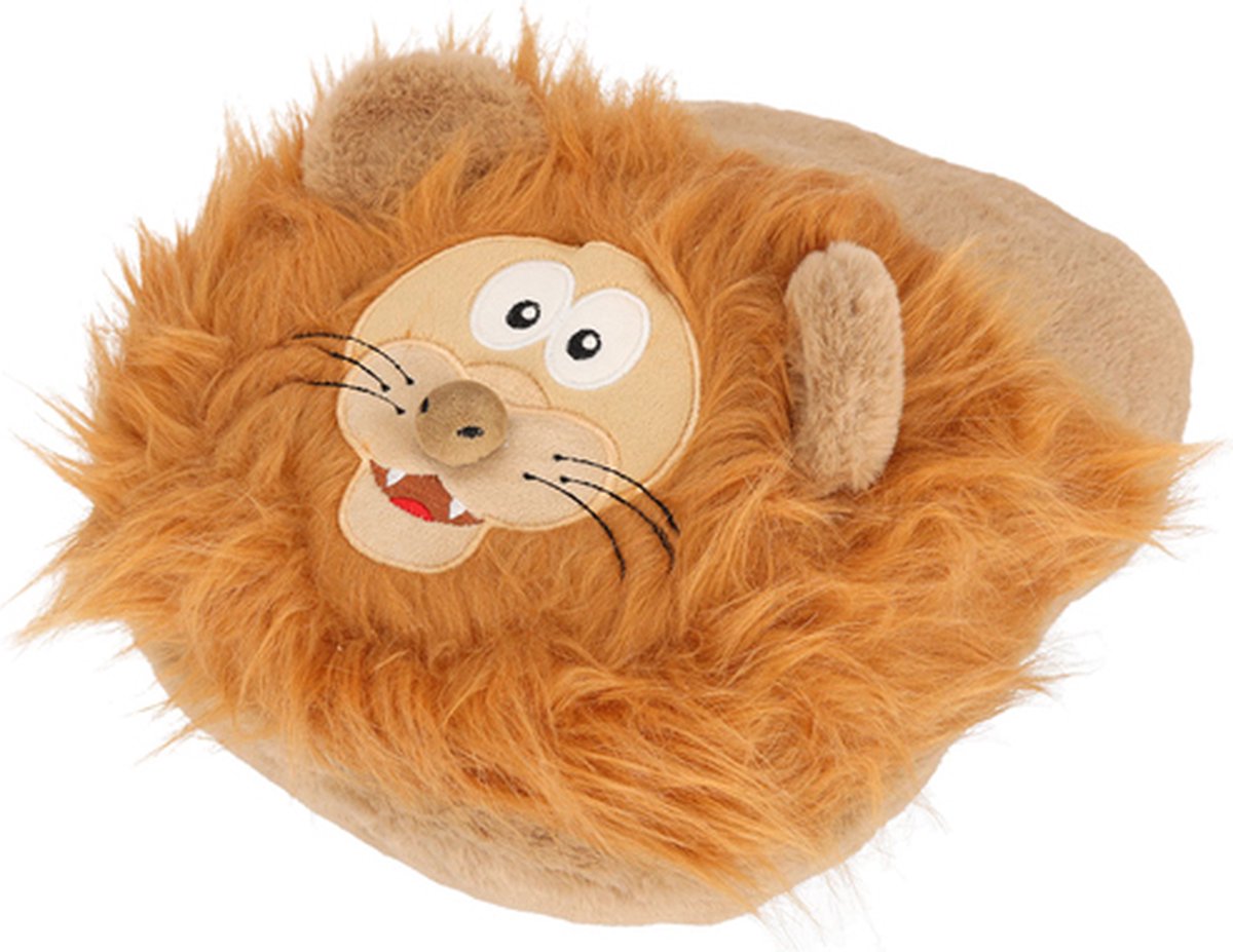 Goedkoopste Apollo - Grote Voetenwarmer - Giant Home Slipper - Leeuw - One size