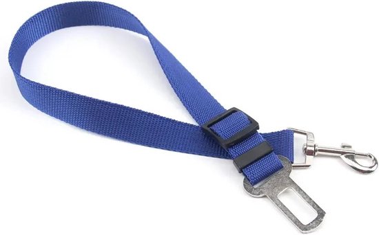 Hondenriem Auto - Riem voor honden - Autogordel riem - Blauw ...