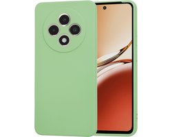 Techsuit Soft Flex Silicone Back Cover hoesje voor Oppo Reno12 F/Reno12 FS - Mint Green
