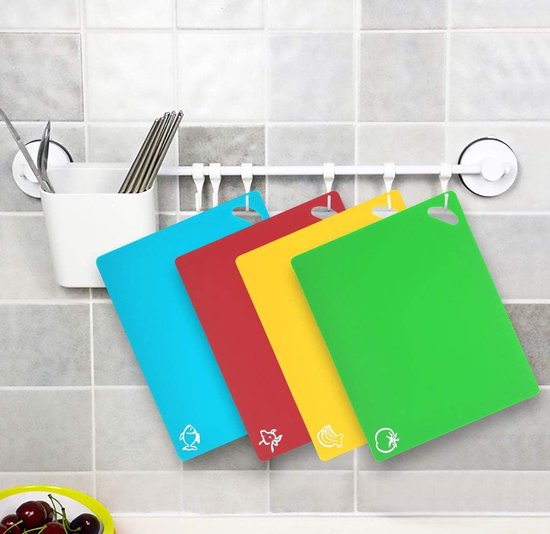 Multicolor Kunststoffen snijplanken 40 cm kopen? | Vergelijk de beste aanbiedingen