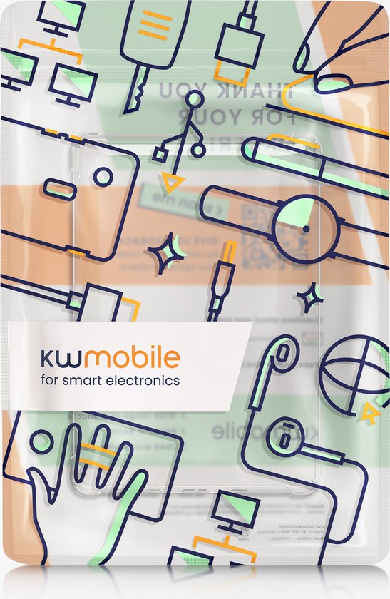 kwmobile ereader case geschikt voor Amazon Kindle Paperwhite hoesje - E-reader cover - TPU e reader beschermhoes - In transparant van Merkloos — afbeelding 5