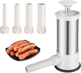 Home & Marker - Worstenvuller - Worstenmaker - Worstvuller - Worstmaker - 4 Vulbuizen - STUFFTASTIC